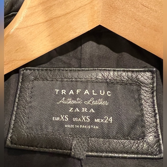 Zara leather jacket - Picture 4 of 5